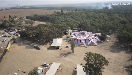 Bodies of 260 revellers killed in festival massacre are piled on top of each other as Hamas attack aftermath is laid bare: Survivors describe terrorists going 'tree by tree' executing vi*tims - with father who rushed to save daughter among missing