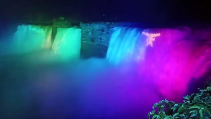CG Tourism : लेजर शो में चित्रकोट लग रहा और भी सुन्दर... वीडियो में देखें जलधाराओं का मोहक नजारा