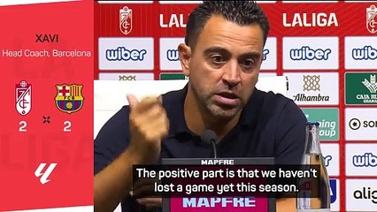 Xavi rues mistakes in Granada draw