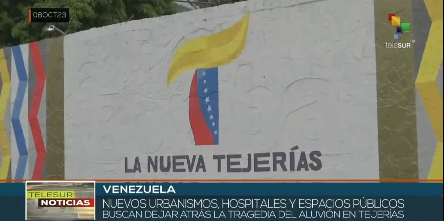 Venezuela: Las Tejerías renace con nuevas infraestructuras a un año de fatal deslave