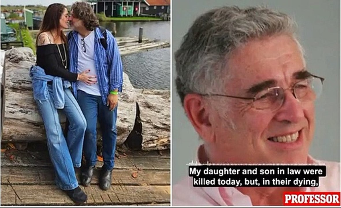 US professor reveals his daughter and son-in-law have been killed by Hamas terrorists as they flung their bodies over teen son to save him from hail of bullets