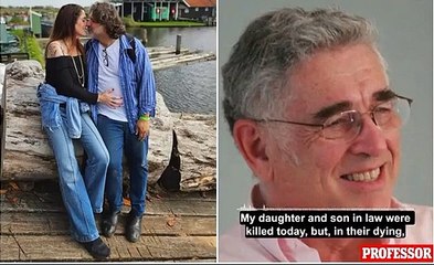 US professor reveals his daughter and son-in-law have been killed by Hamas terrorists as they flung their bodies over teen son to save him from hail of bullets
