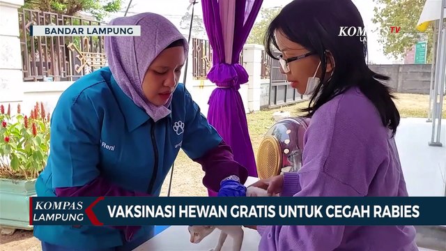 Cegah Rabies, Balai Veteriner Gelar Vaksinasi Hewan Gratis
