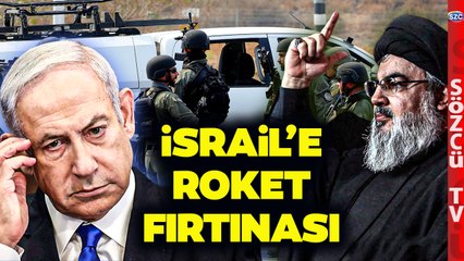 İsrail Sderot'taki O Bölgeyi Geri Aldı Lübnan Roket Fırtınasını Başlattı!