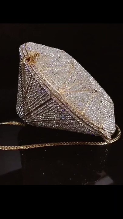 Metallic Evening Clutch Bag