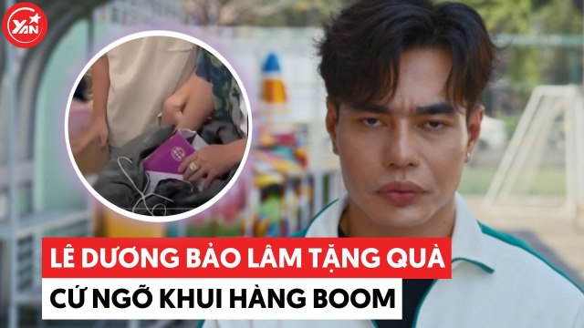 Lê Dương Bảo Lâm tặng quà đồng nghiệp mà cứ ngỡ khui hàng boom
