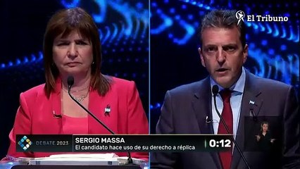 Las frases destacadas de los participantes del Debate 2023: Sergio Massa