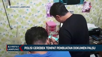 Polisi Gerebek Tempat Pembuatan Dokumen Palsu, 3 TSK Ditangkap!
