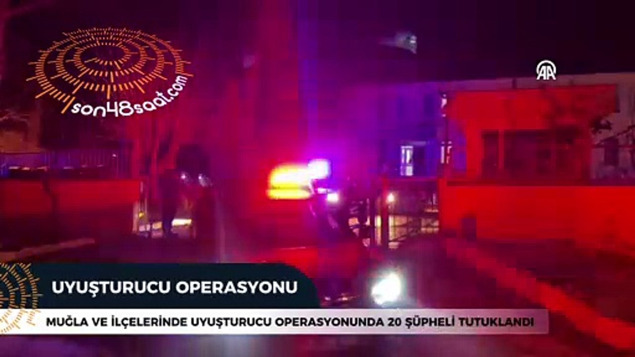 Uyuşturucu operasyonlarında 20 şüpheli tutuklandı