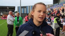 Leeds Rhinos coach Lois Forsell after Sunday's Women's Grand Final defeat by York Valkyrie