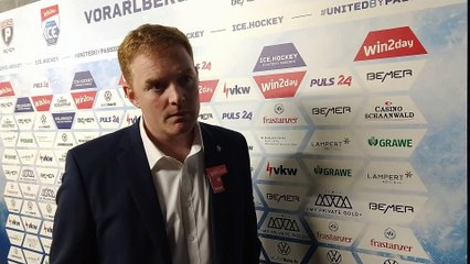 Mitch OKeefe (HCI) nach dem Sieg gegen die Pioneers