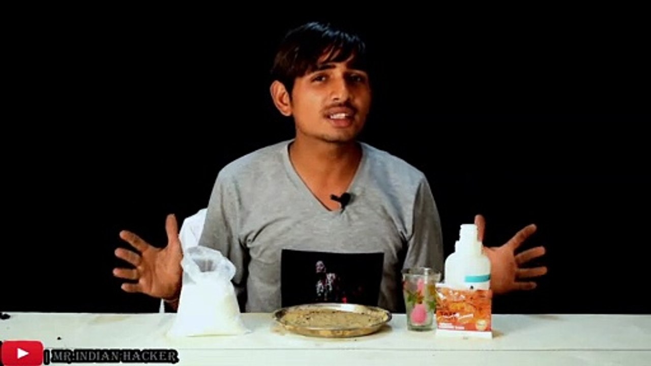 How to make black snake at home in Hindi - science experiment for kids