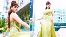 Toronto International Film Festival 2023: Urvashi Rautela Neon Green Gown Princess Look Video Viral