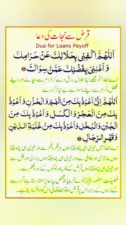 qarz se nijat ka wazifa | dua for loans payoff | nabvi wazifa