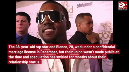 Kanye West is legally married to Bianca Censori.