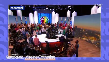 Jean-Michel Aphatie a évoqué la visite de Catherine Deneuve dans "Quotidien". @ TF1