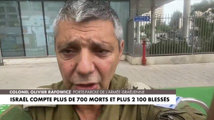 Colonel Olivier Rafowicz : «Nous espérons que le Hezbollah ne fera pas l'erreur d'entrer dans un conflit avec Israël»