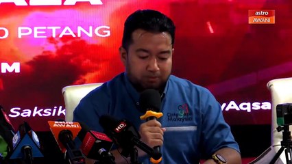 Bantuan boleh disalurkan menerusi NGO di bawah MyAqsa Defenders