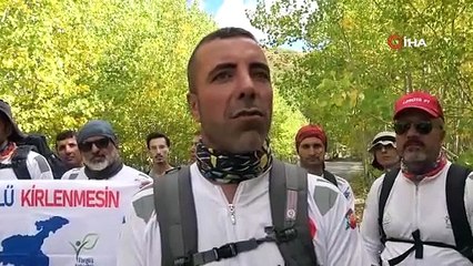Türkiye'nin en büyük krater gölünde büyüleyen sonbahar manzarası