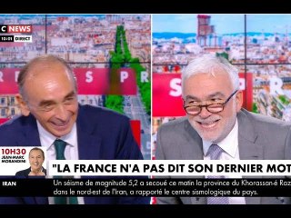 Pascal Praud tout seul face à Eric Zemmour pour sa dernière sur CNews : et si c'était exprès ?