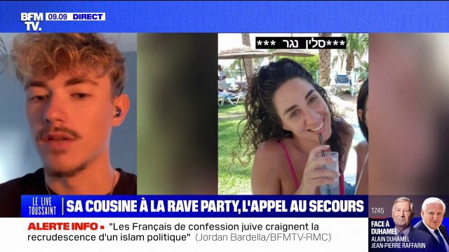 On espère de l'aide : le cousin de Céline Ben David Nagar, portée disparue après l'attaque du Hamas en Israël, témoigne