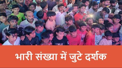 रामपुर: कंस वध का मेला देखने भारी संख्या में उमड़े दर्शक, शानदार रही आतिशबाजी