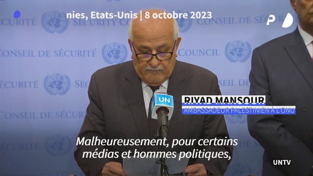 L'ambassadeur palestinien appelle l'ONU à se concentrer sur la fin de l'occupation israélienne