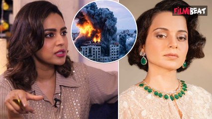 Israel-Palestine War के बीच Kangana Ranaut और Swara Bhaskar के बयान से मचा बवाल, भड़के लोग