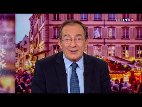 Jean-Pierre Pernaut très détendu face à Dominique Lagrou-Sempère hilare