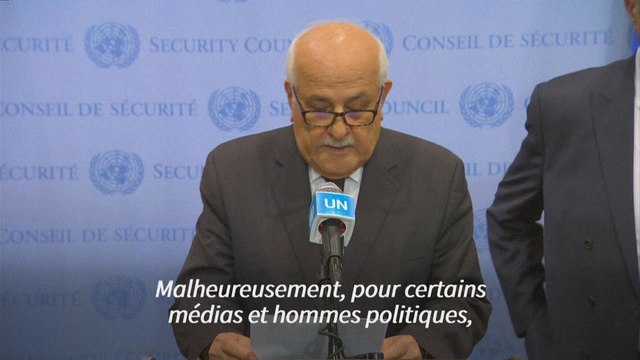 L'ambassadeur palestinien appelle l'ONU à se concentrer sur la fin de l'occupation israélienne