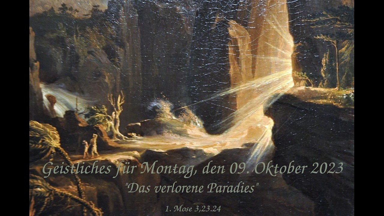 Geistliches für Montag, den 09. Oktober 2023