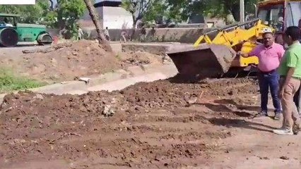 सिरोही: आबूरोड में प्राकृतिक नाले के मूल स्वरूप से छेड़छाड़, जानें पूरा मामला