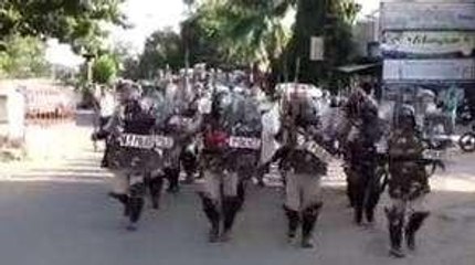 शहडोल: सड़क पर निकली पुलिस,दुम दबाकर भागे आसामाजिक तत्व