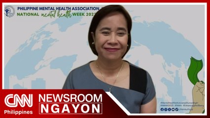World Mental Health ipinagdiriwang | Newsroom Ngayon