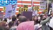 New York, pro palestinesi e filo-israeliani manifestano a Manhattan