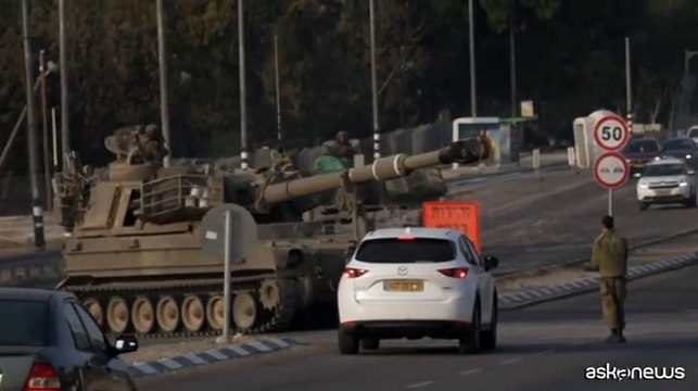 Israele schiera l'artiglieria pesante a Sderot