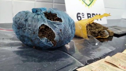Adolescente é aprendido com munições e meio quilo de maconha no Cascavel Velho