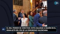 El mal perder de Ximo Puig: evita saludar a Mazón en el gran acto del Día de la Comunidad Valenciana