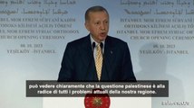 M.O., Erdogan: soluzione a due Stati ? unica possibilit? pace