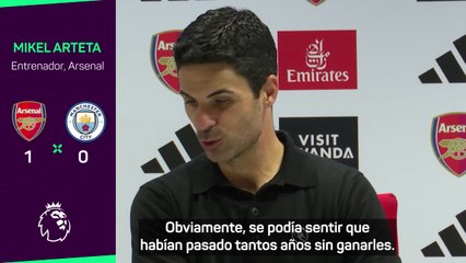 ARTETA tras ganar al CITY DE GUARDIOLA