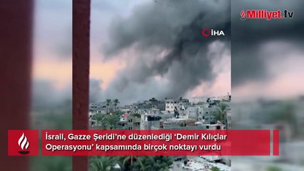 İsrail’den Gazze’ye hava saldırısı