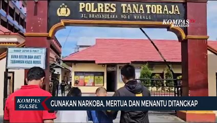 Gunakan Narkoba, Mertua Dan Menantu Ditangkap