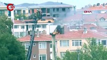 Bakırköy Sadi Konuk Eğitim ve Araştırma Hastanesi'nin bahçesinde yangın!