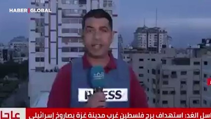Muhabir canlı yayında dehşeti yaşadı: Bombalı saldırı anları kamerada