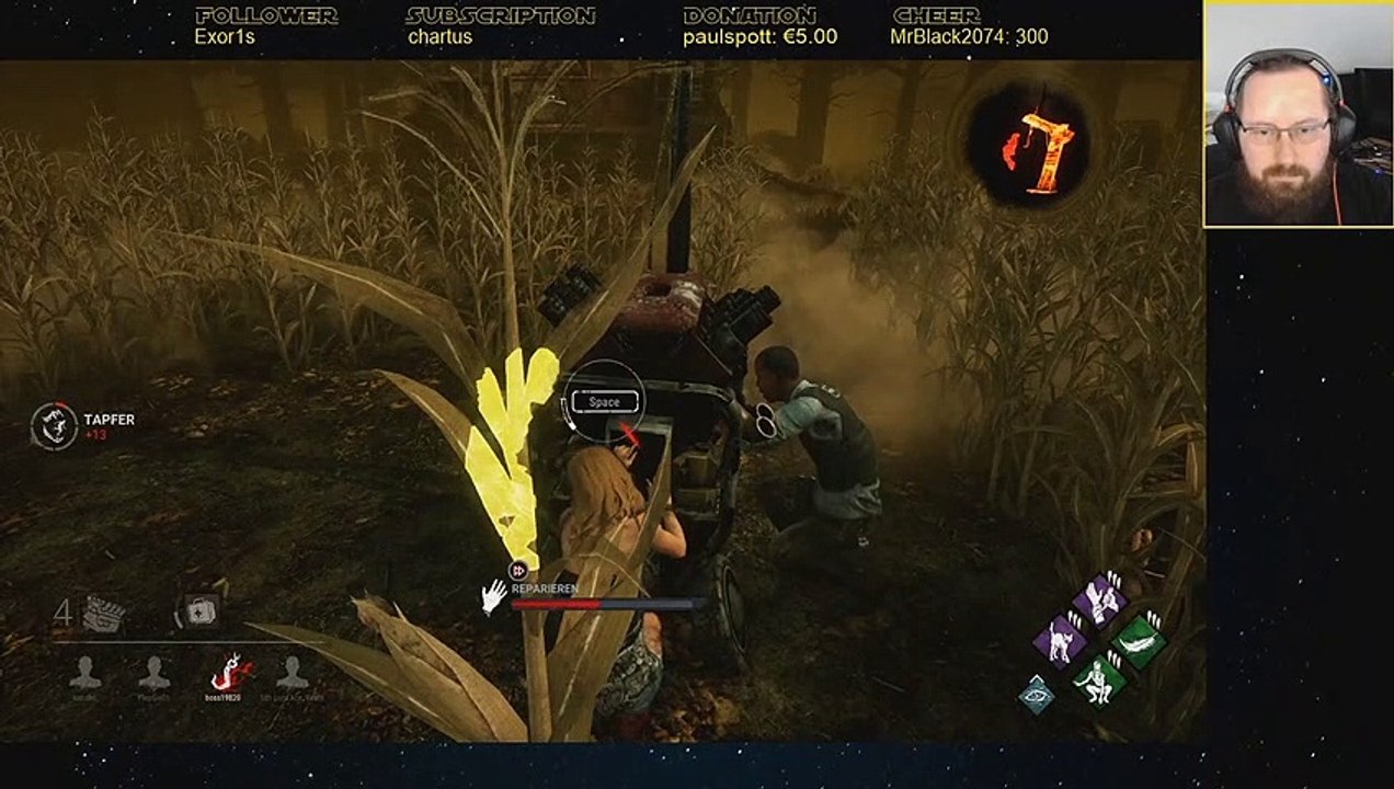 Bluternte. Dead by Daylight #621