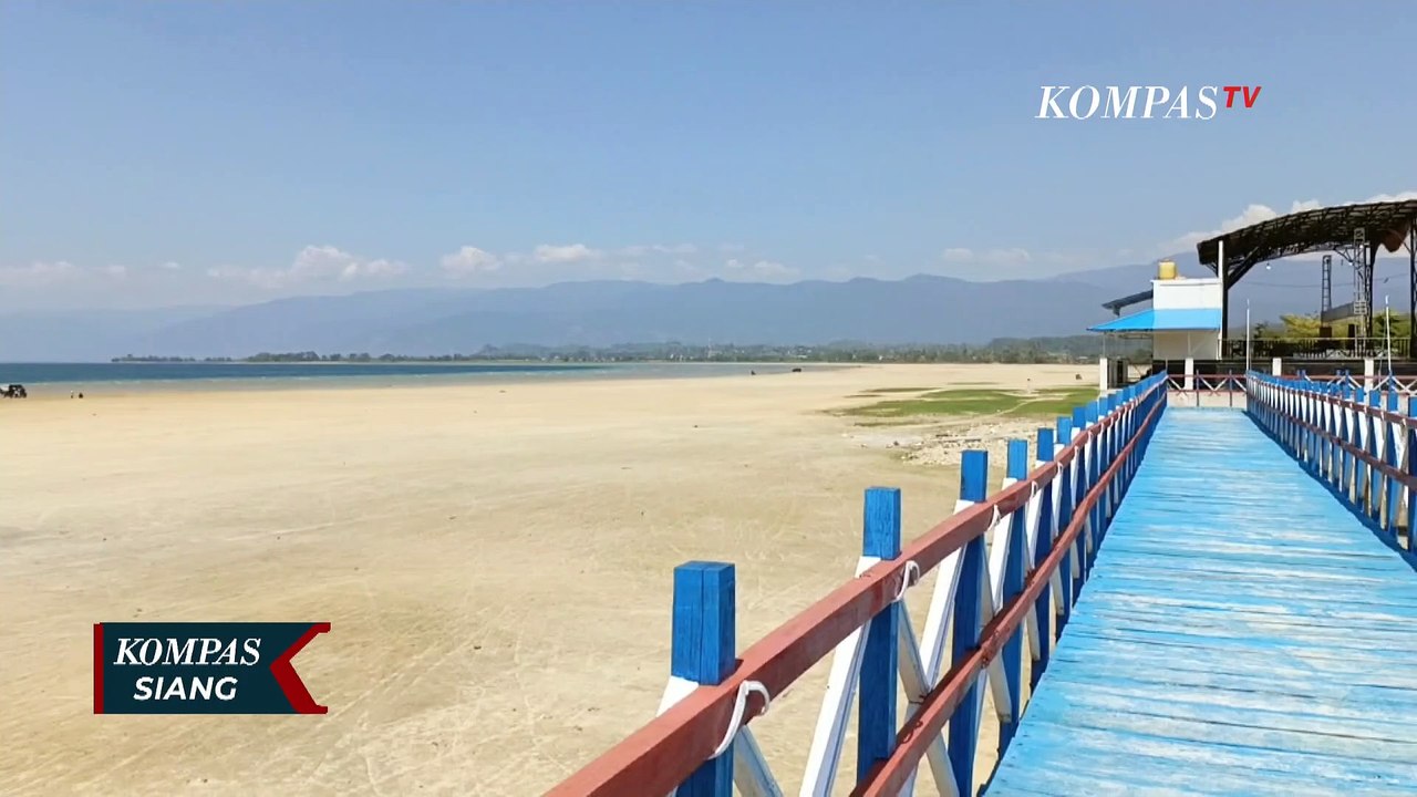 Penampakan Danau Poso yang Mengering, Apa Penyebabnya?