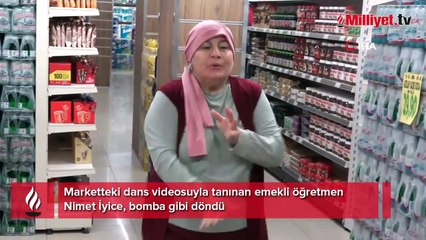 Marketteki dans videosuyla tanınmıştı! Nimet öğretmenden haber var