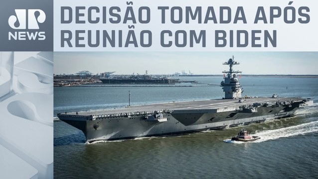 Estados Unidos enviam navios de guerra e ajuda militar em apoio a Israel