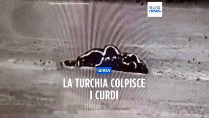 La Turchia bombarda milizie curde in Siria