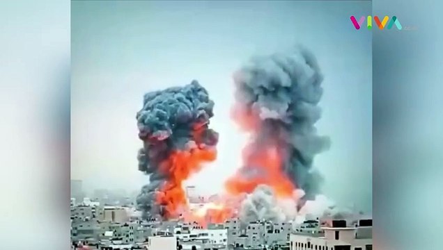 ISRAEL BALAS DENDAM! Roket Hujani Gaza Tewaskan 413 Warga